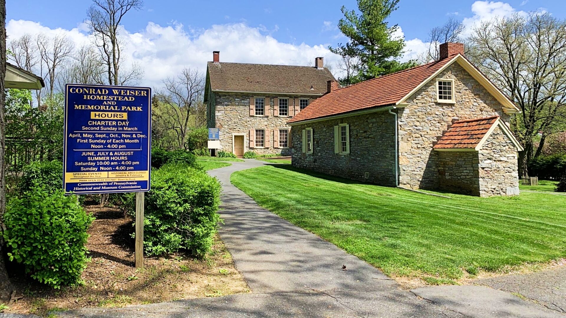 Conrad Weiser Homestead in Heidelberg Township